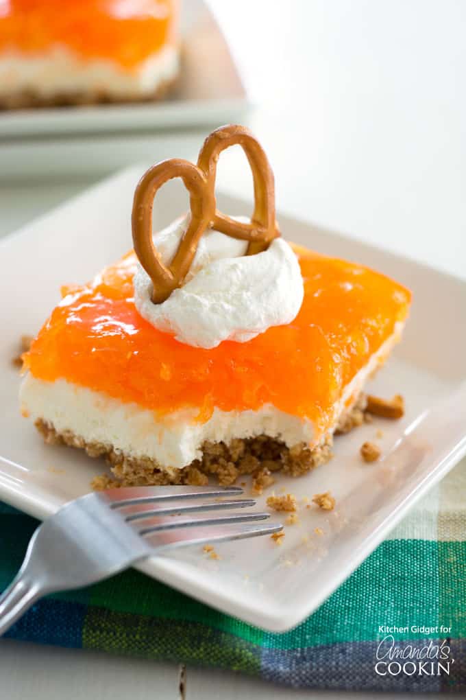Insalata di pretzel e mandarino