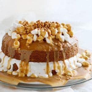 torta al caramello