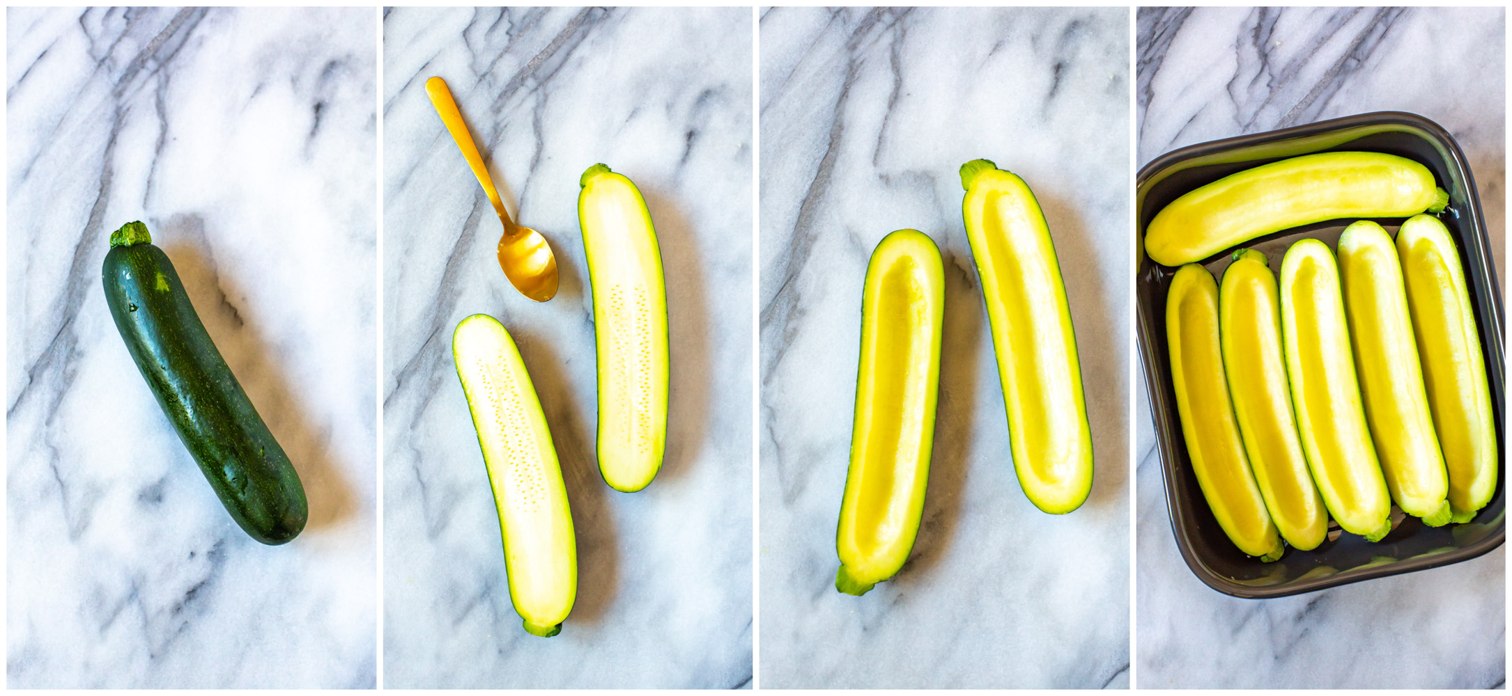 Zucchine ripiene italiane