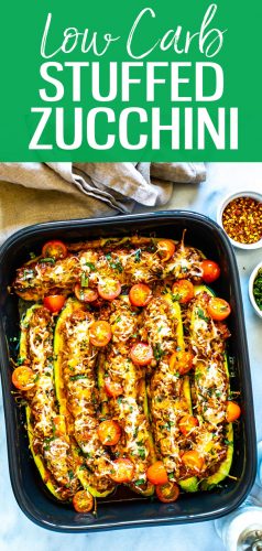 Queste zucchine MIGLIORI italiane MAI MAI MAI PIÙ sane e deliziose, con salsa bolognese e mozzarella, sono anche a basso contenuto di carboidrati! #beetle #stuffedzucchini #zucchiniboats