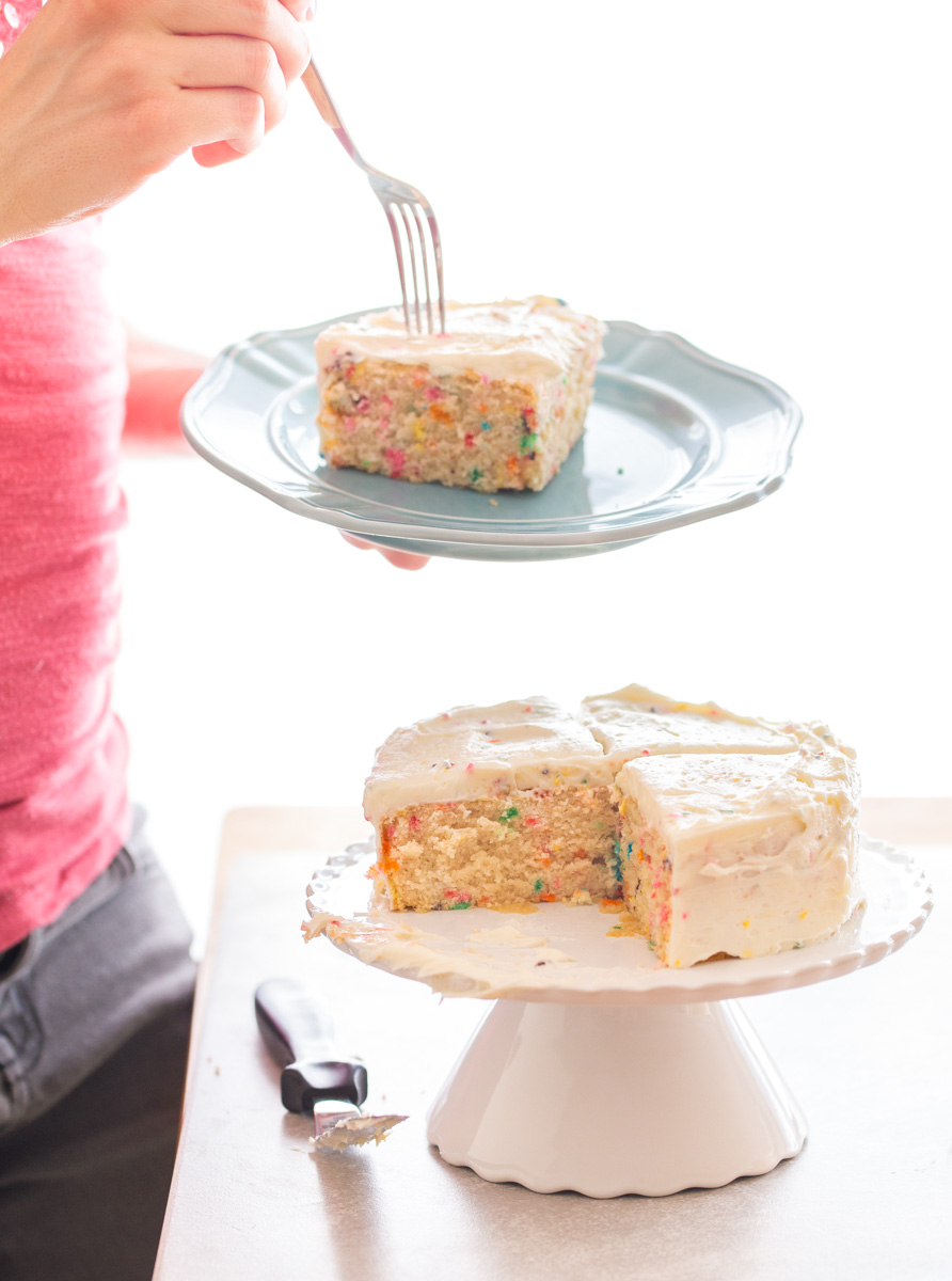  Ricetta piccola torta: torta di coriandoli 