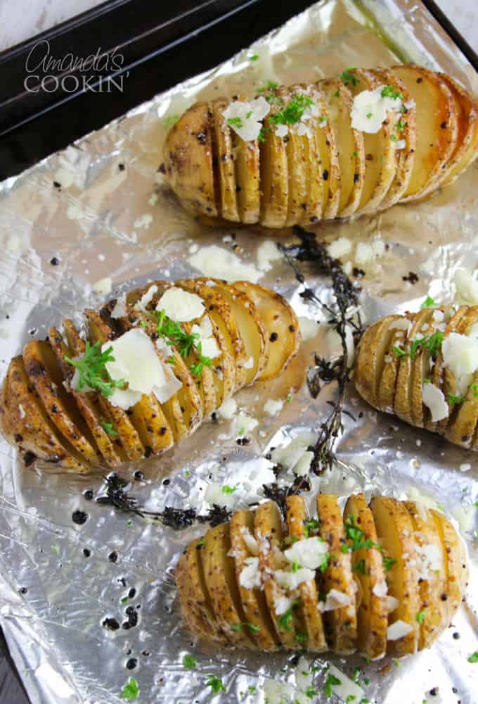 Preziose patate Hasselback