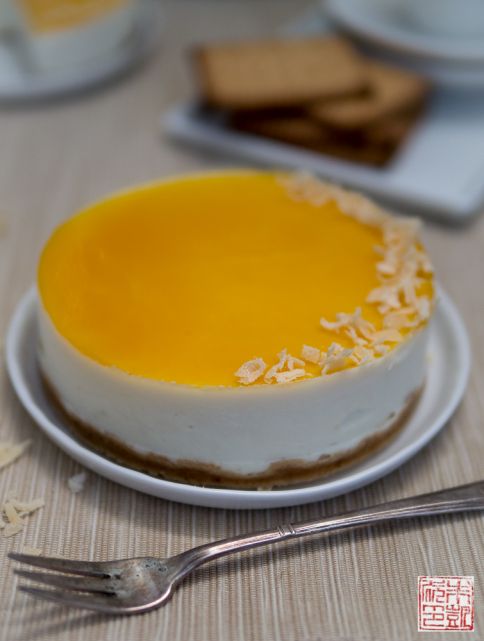 Cheesecake al cocco e mango 