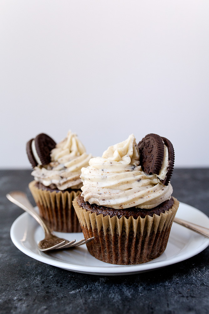 Cupcakes Oreo piccoli lotti per due