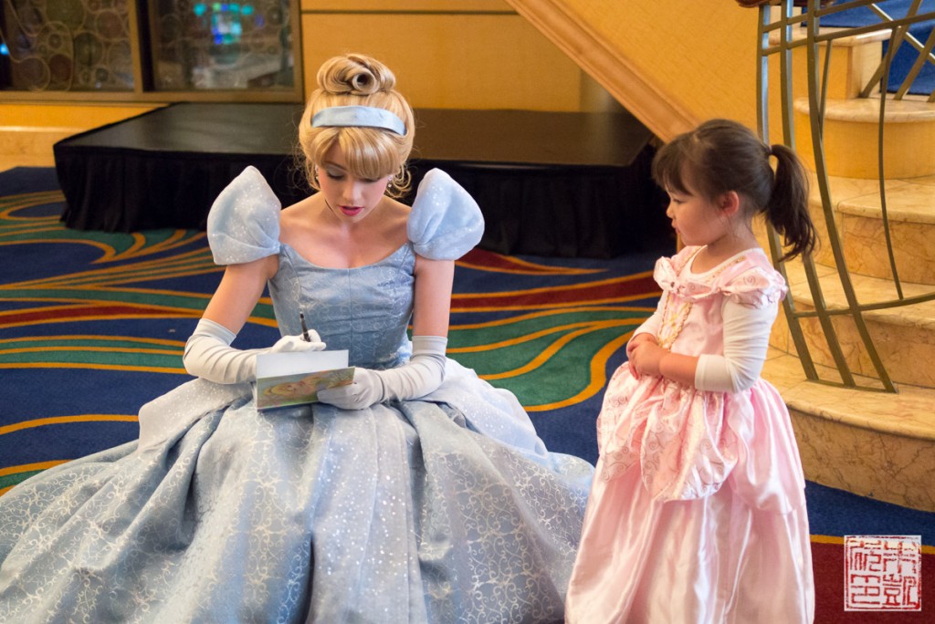 Disney Wonder Cenerentola Meet Greet