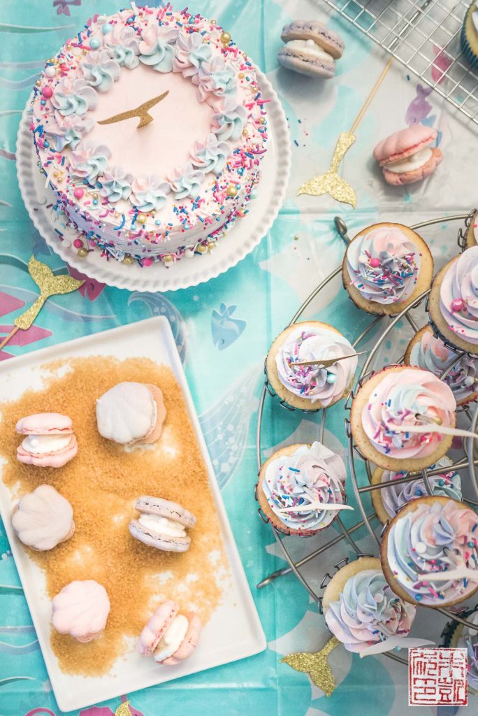 Mermaid Party Flatlay
