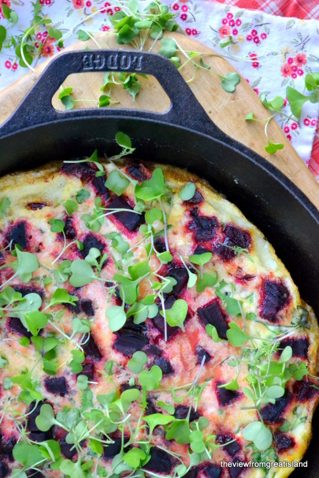 frittata di albume d'uovo