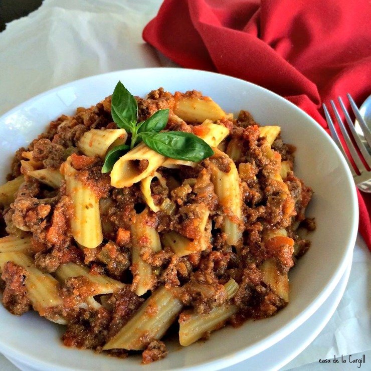 Salsa bolognese cremosa ~ Timo per cocktail