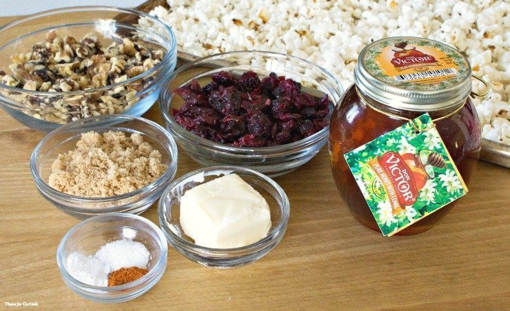 Popcorn croccante al miele di festa