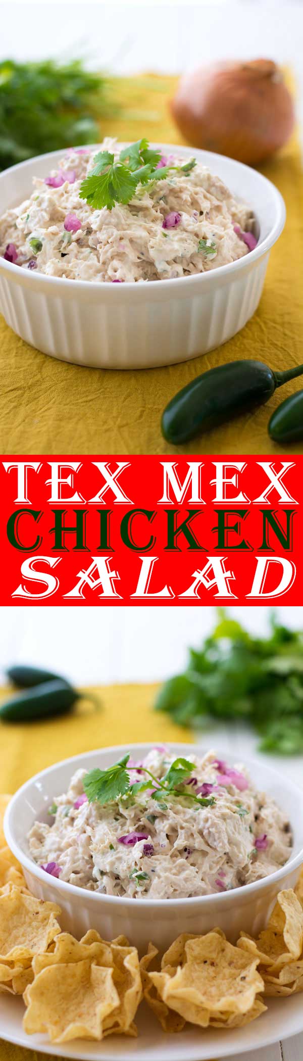 L'insalata di pollo Tex Mex con Jalapeño e coriandolo è una festa per i tuoi gusti!
