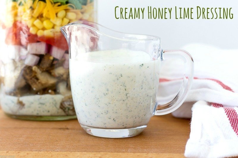 Salsa cremosa di lime e miele