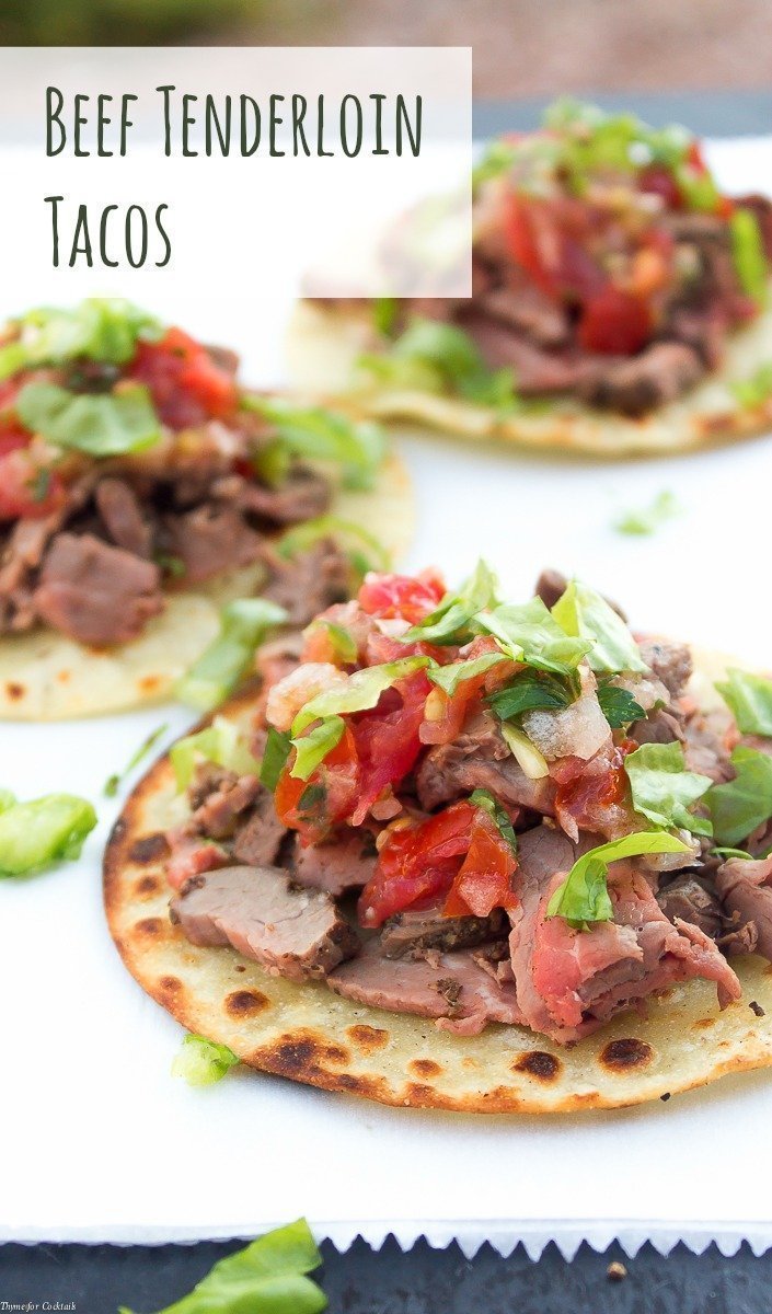 Tacos di filetto di manzo