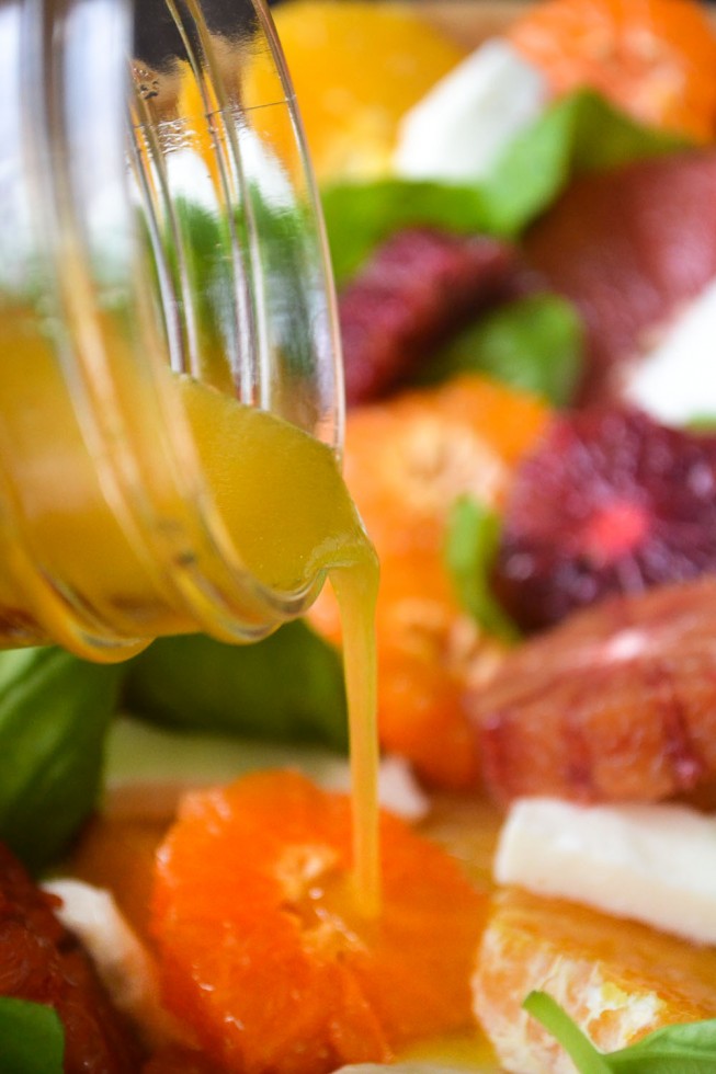 insalata caprese sana e leggera di agrumi 