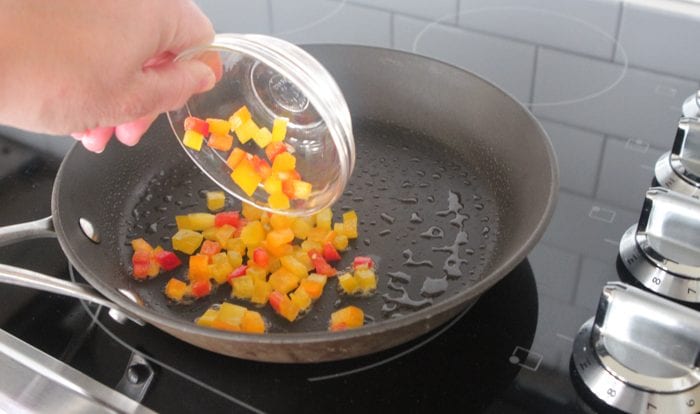 Frittata messicana per la colazione 