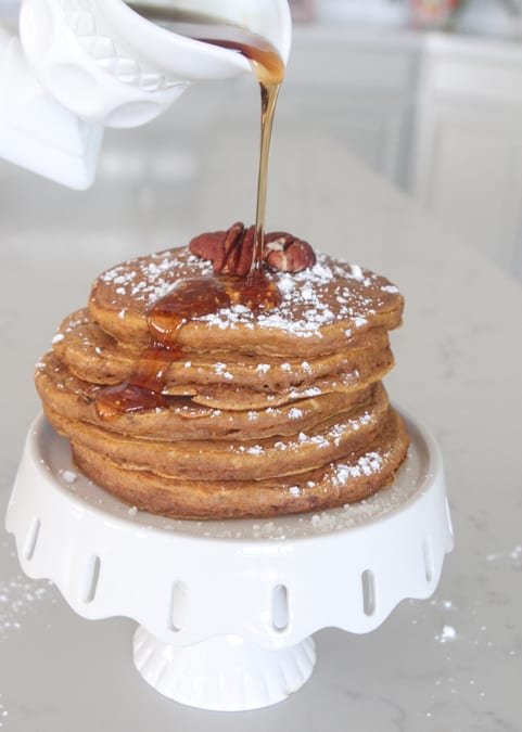 Pancake al latticello di zucca pecan 