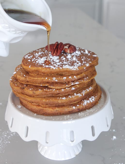 Pancake al latticello di zucca pecan 