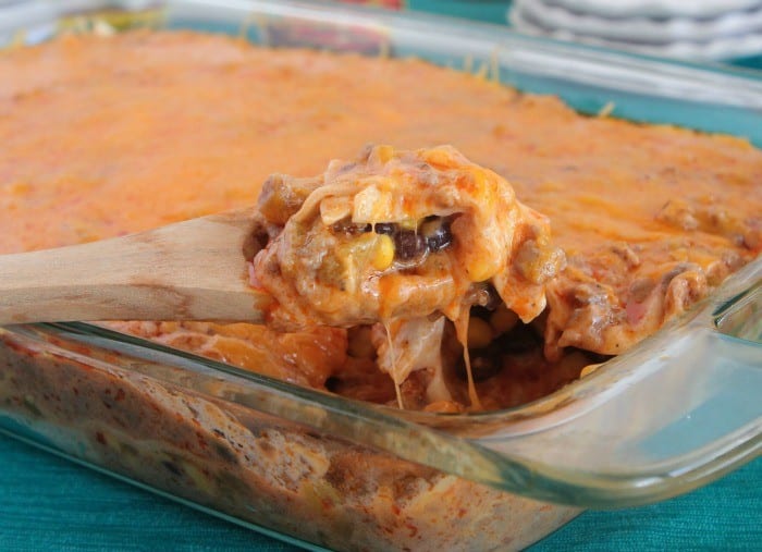 Cuocere Enchilada di carne