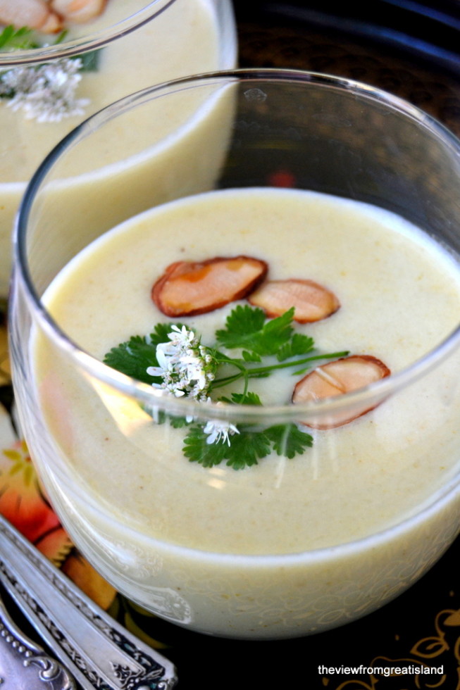Zuppa fredda di cavolfiore e yogurt 2