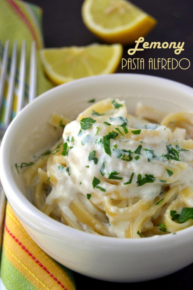 Lemony Fettucine Alfredo 2