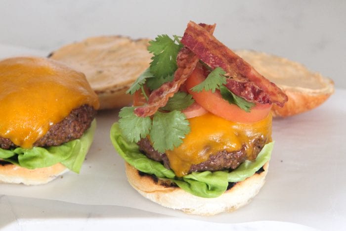 Cheeseburger al bacon al taco 