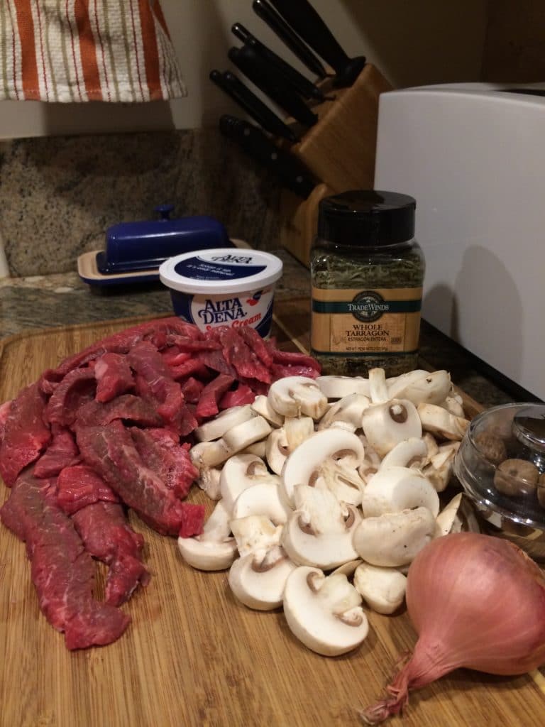 Filetto alla Stroganoff1