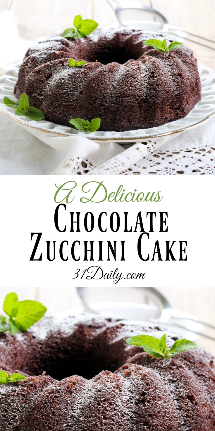 Una deliziosa torta al cioccolato con zucchine | 31Daily.com