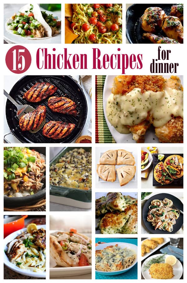 15 ricette di pollo per cena su AmandasCookin.com @amandaformaro