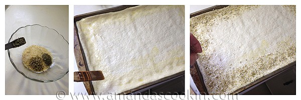 Pizza al pane all'aglio: senza pane all'aglio da AmandasCookin.com @amandaformaro