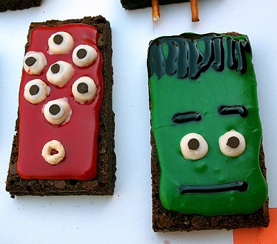 brownie di Frankenstein