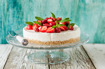 Facile cheesecake classico con fragole | 31Daily.com