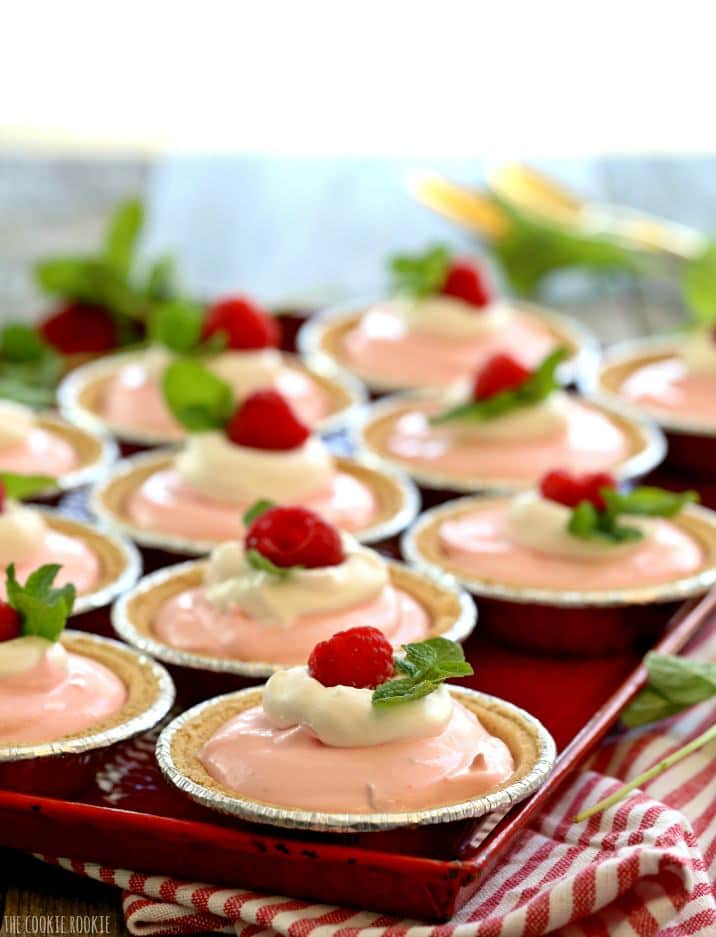 Torte di yogurt al lampone, un dolce dolce e salutare per San Valentino o la ricetta perfetta per la doccia del bambino! Il | Cookie novizio