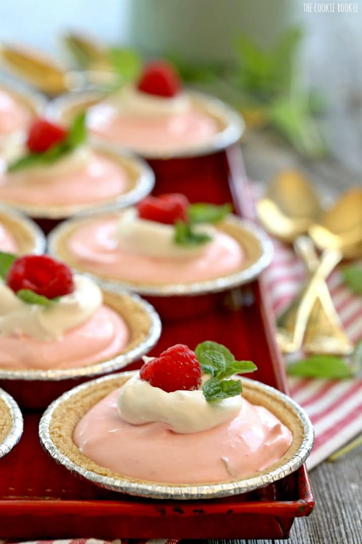 Torte di yogurt al lampone, un dolce dolce e salutare per San Valentino o la ricetta perfetta per la doccia del bambino! Il | Cookie novizio