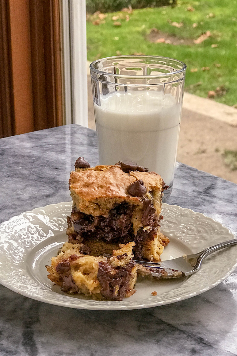 Torta al caffè alla banana e cioccolato | 31Daily.com