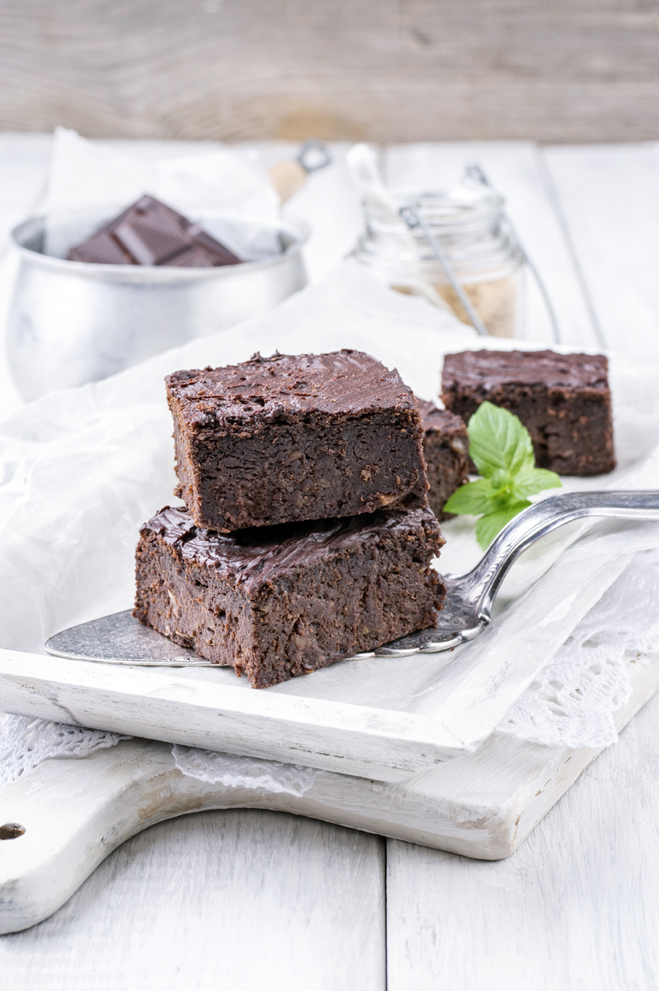 Brownies al cioccolato alla menta caramellato |  31Daily.com