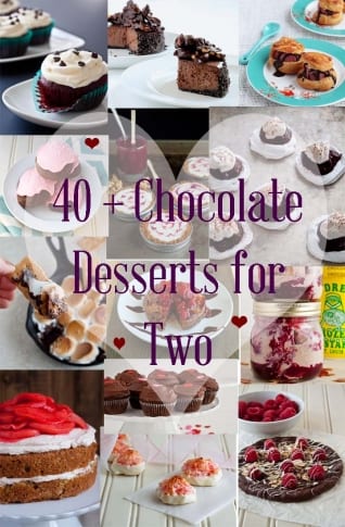 40 Postres De Chocolate Para Dos