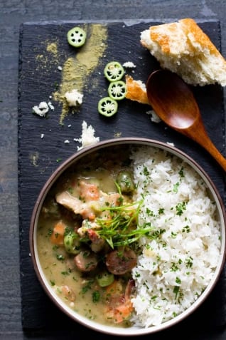 Maldita sea, ese es el buen Gumbo de Luisiana