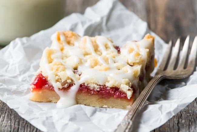 Barrette di crumble all'arancia rossa ~ theviewfromgreatisland.com