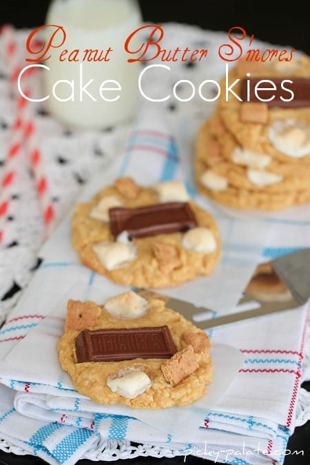 Galletas De Torta De S'mores De Mantequilla De Maní