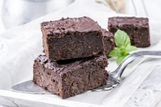Brownies De Chocolate De Menta Fudgy