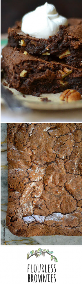 I brownies decadenti senza farina sono senza glutine e incredibilmente ricchi!