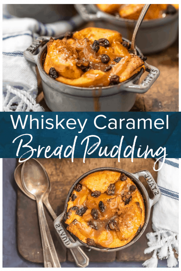 Il budino di pane con salsa di whisky è il modo perfetto per celebrare il giorno di San Patrizio! Questo budino di pane irlandese con salsa al caramello è una ricetta per dessert irlandese decadente e semplice, con la più incredibile salsa di budino di pane! #thecookierookie # budino di pane # dessert #patricksday #irish #whisky #caramel