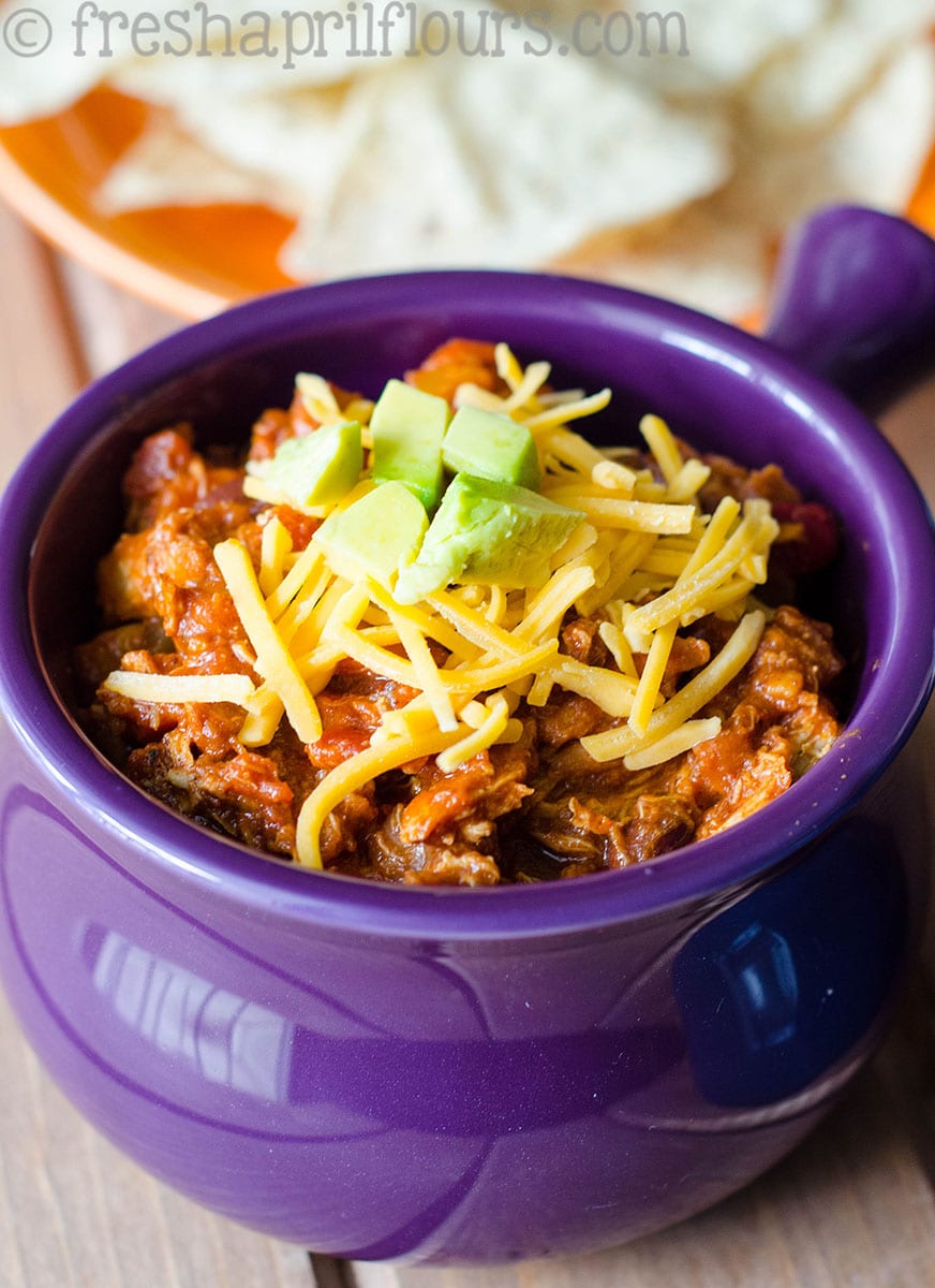 Chile de pollo de búfalo