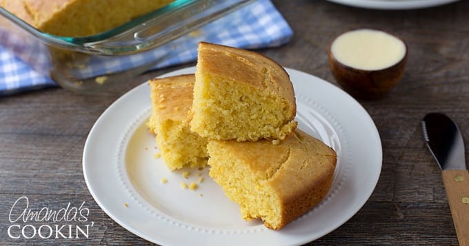 Pan de maíz dulce