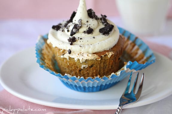 Cupcakes de cumpleaños para niño de Ovejas Fluffer-Oreo - Paladar exigente