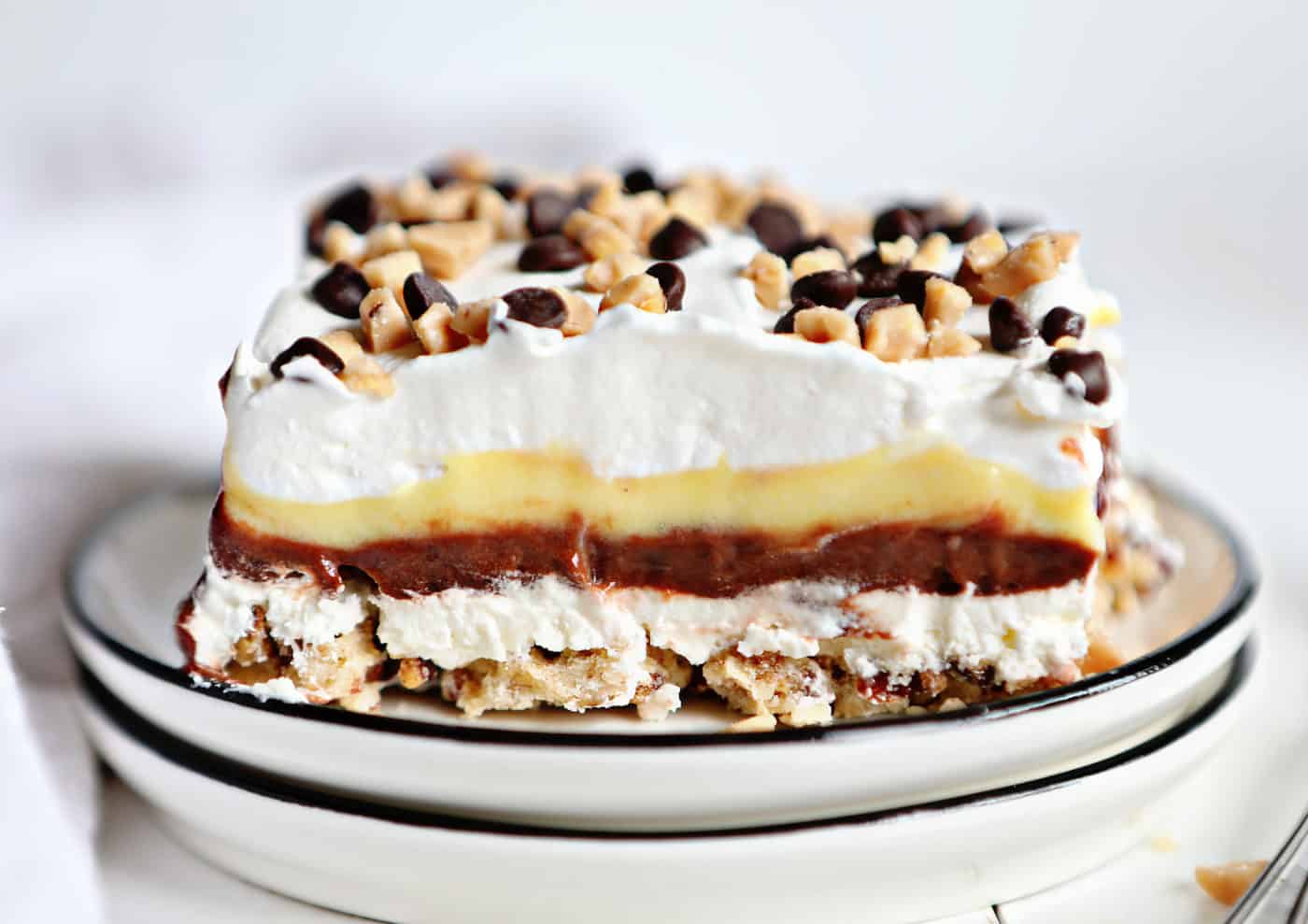 Postre de pastel guarro