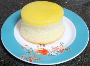 Tortas De Pudín De Leche De Mantequilla De Limón