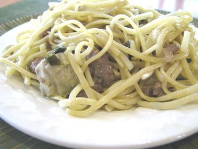 Due dei miei ingredienti preferiti, spinaci e carciofi ...