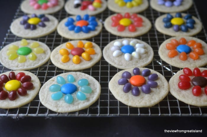 Galletas rápidas y fáciles de flores de primavera 3