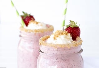 Batido De Pie De Fresas