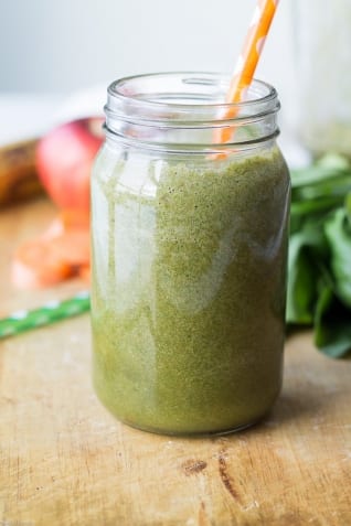 Batido de piña verde y piña Pow